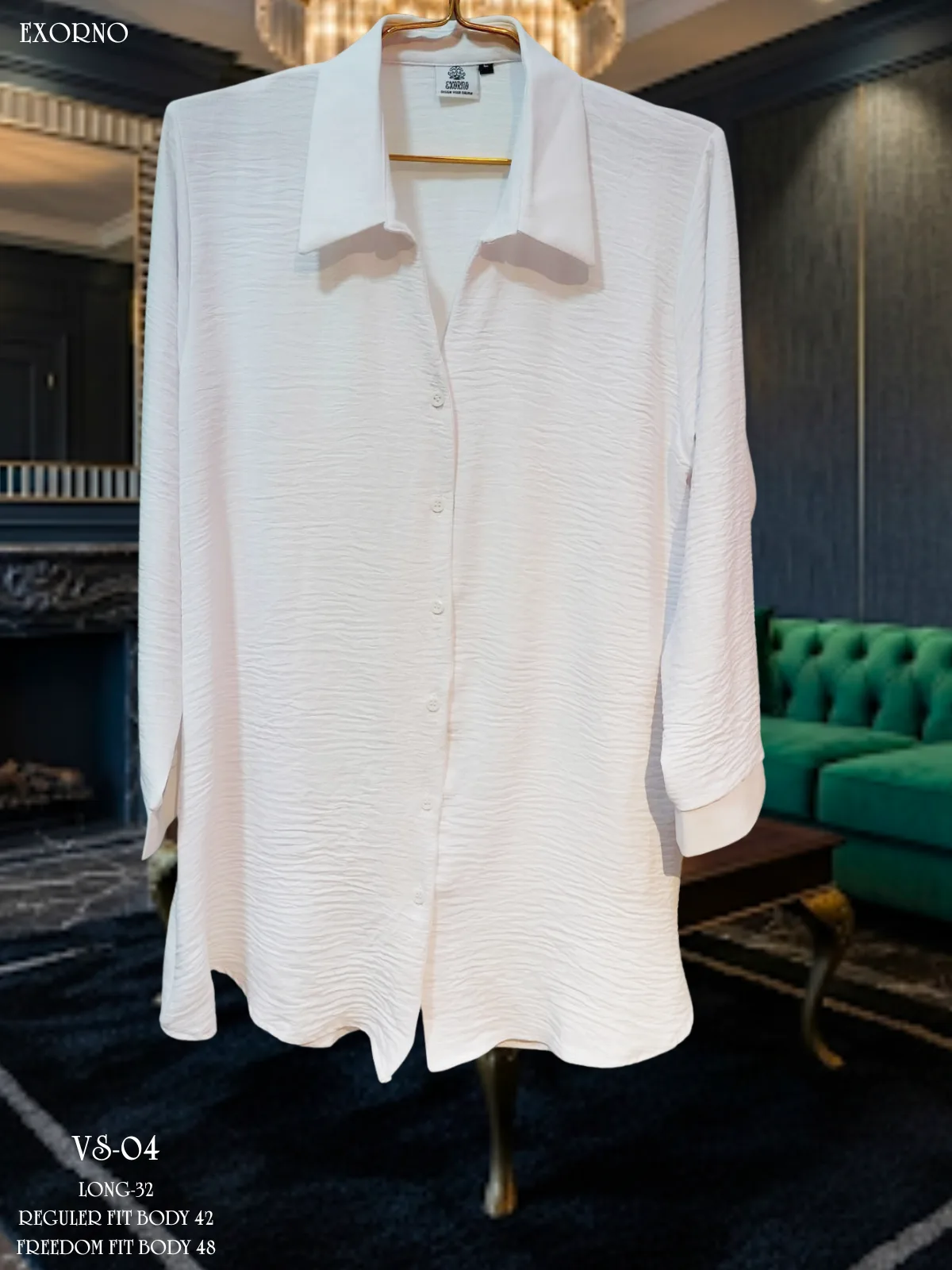 white ladies shirt