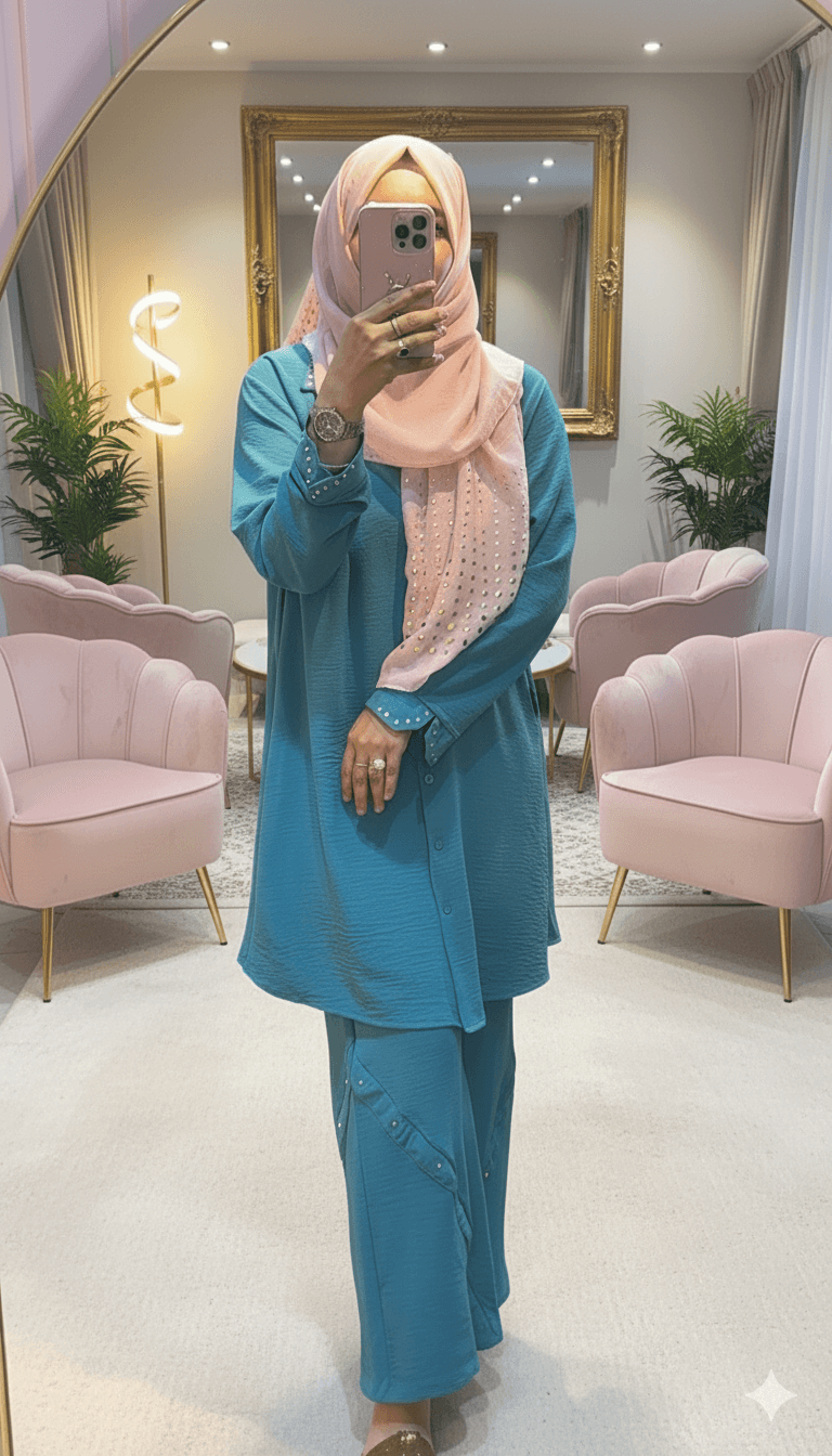 Turquoise Co-ords - Image 2