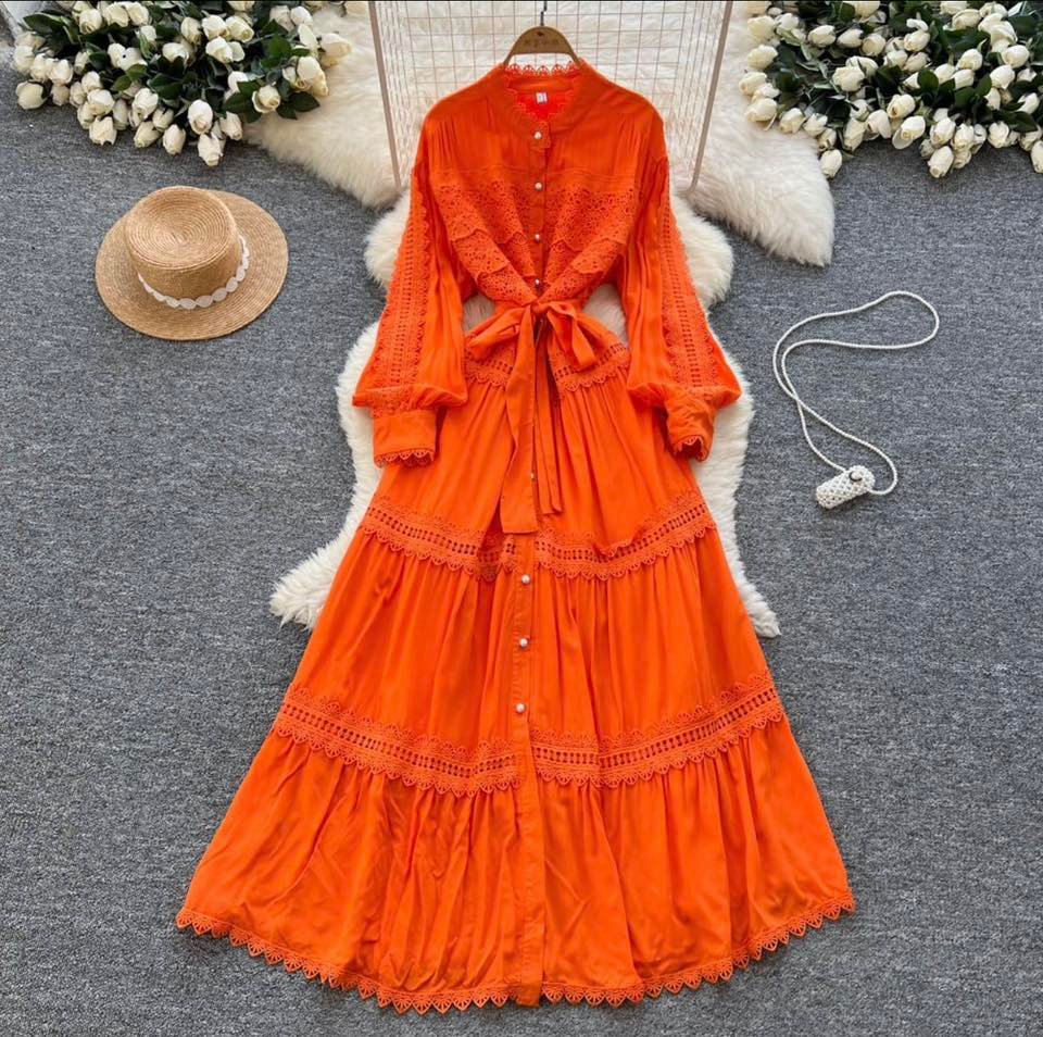 Tiered Maxi Dress - Image 5