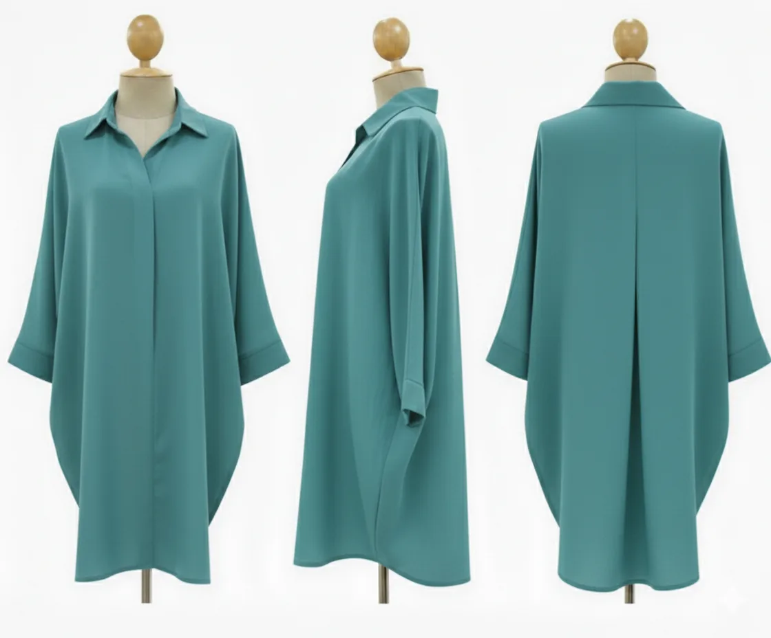 Dolman Sleeve Tunic - Image 10