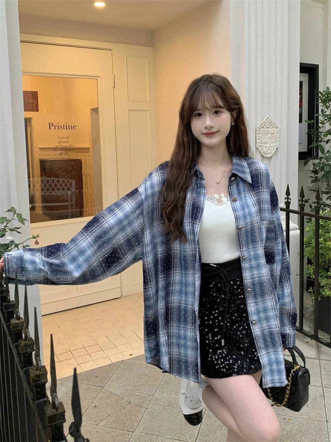 Checkered Pattern shirt - Image 3