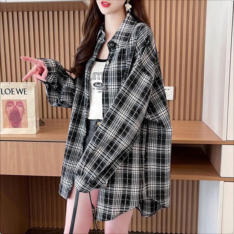 Checkered Pattern shirt - Image 5