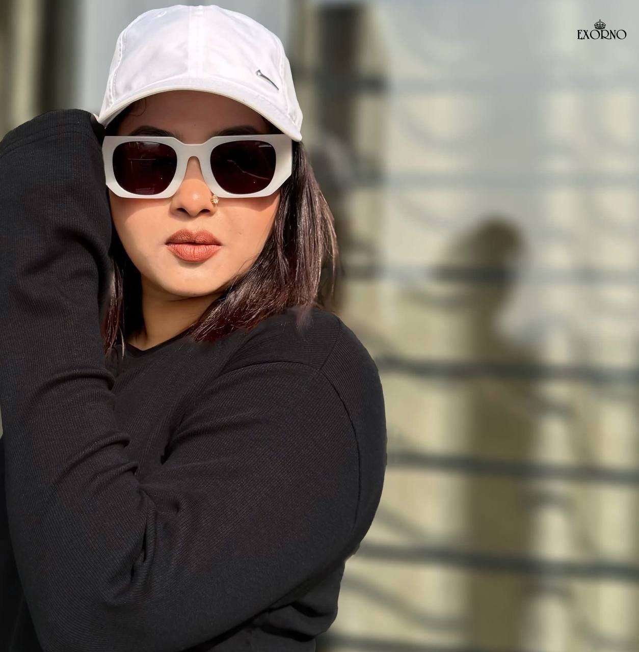 Slim Fit Crewneck Top & High-Waist Flare Pants - Image 3