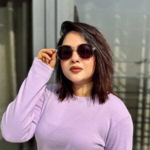 Long Sleeve Crewneck Top & High-Waisted Flare Pants