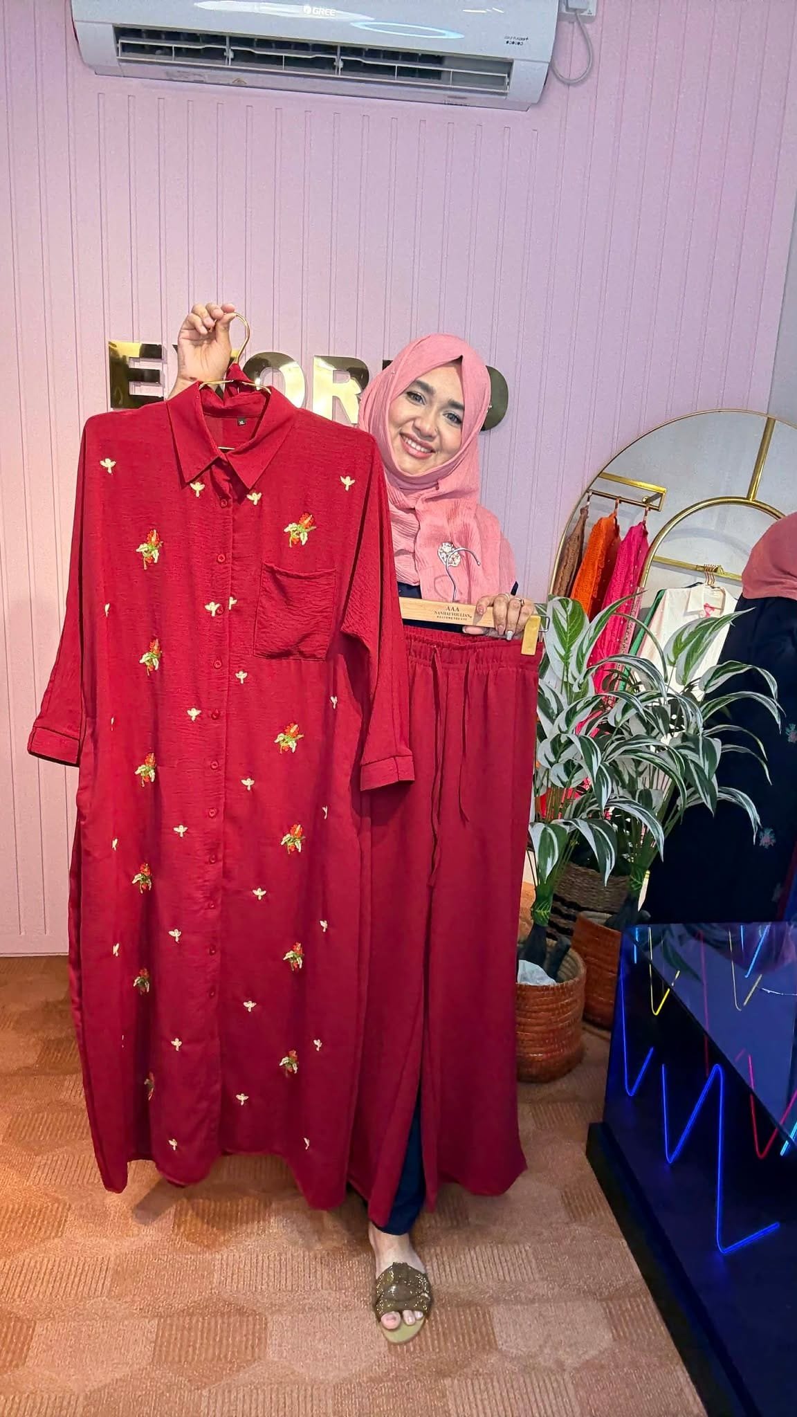 Heritage Chess Cotton Co-ord - Image 7