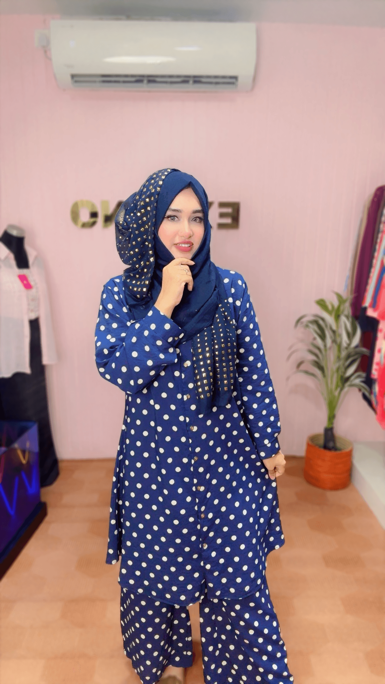 Polka Dot Co-Ord Set