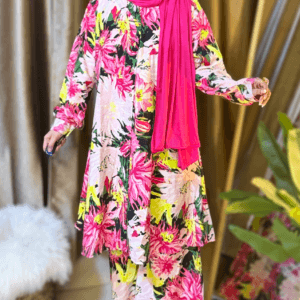 Wildflower Pink Floral Co-Ord Set EXORNO